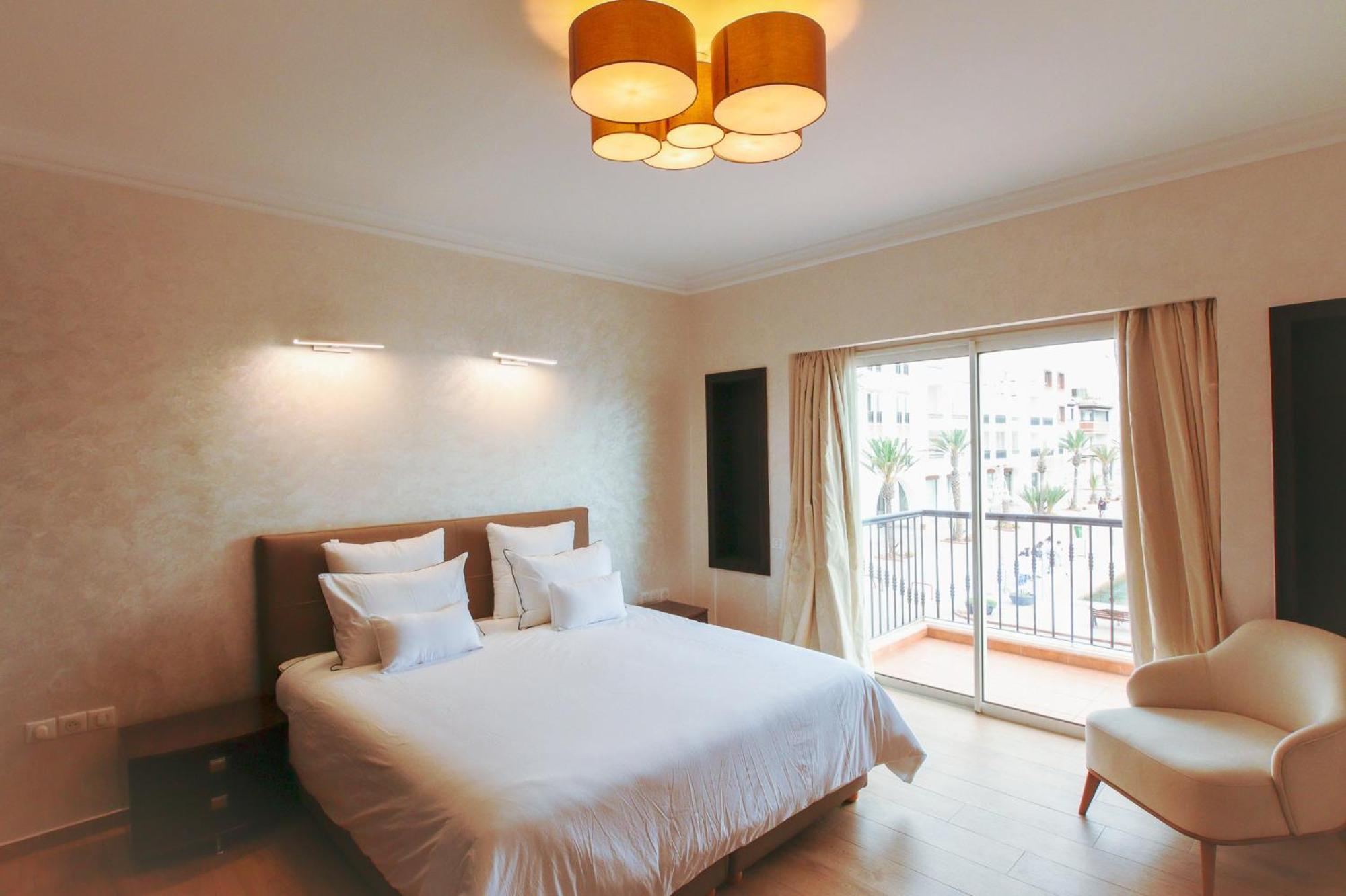 Apartment Perle Marina - Piscine - Luxe - 4 Px Agadir