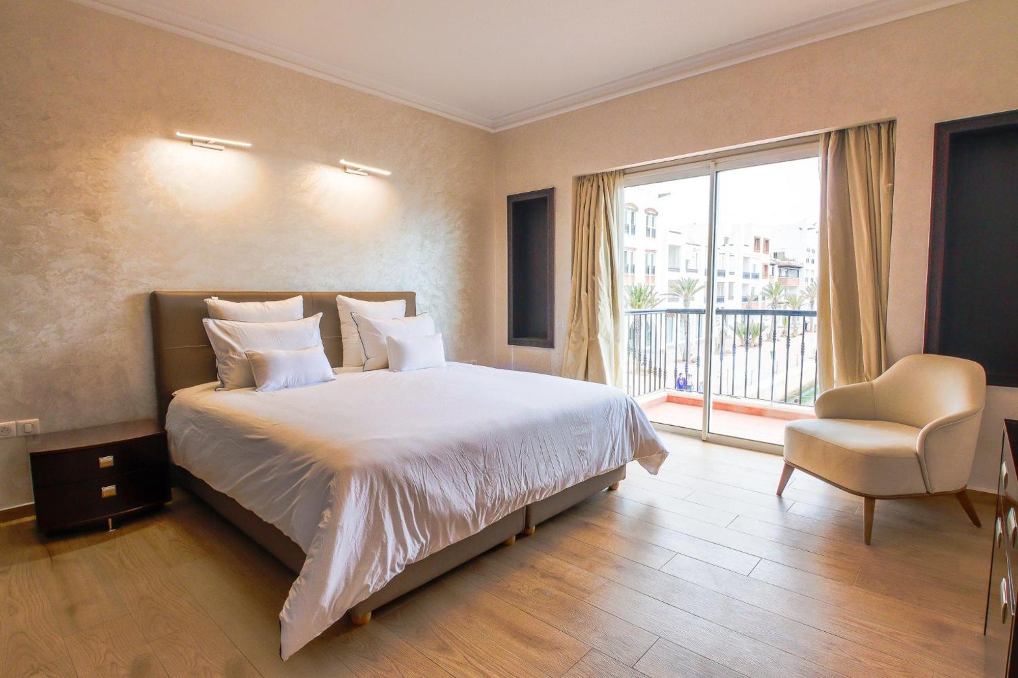 Perle Marina - Piscine - Luxe - 4 Px Apartment Agadir